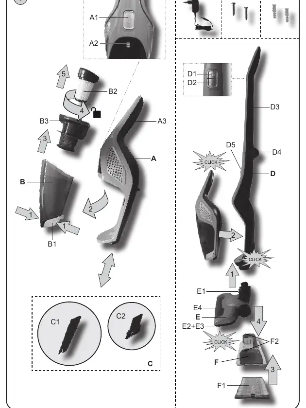 Parts identification diagram