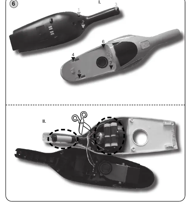 Battery removal