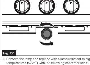 Replacing an Oven Light