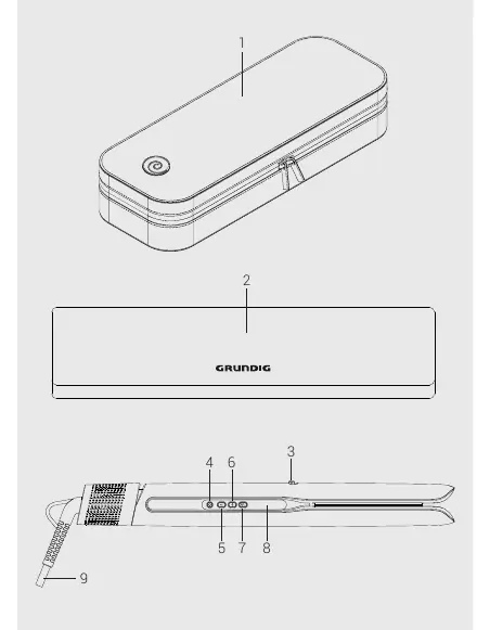 Diagram of device parts