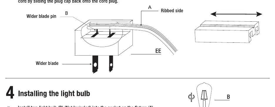 Adjusting the cord length.