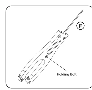 Step 1: Steering rod assembly