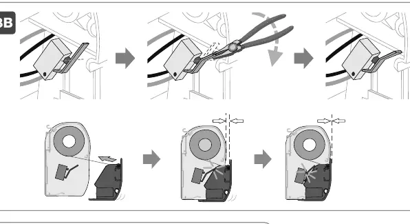 Microswitch adjustment (8B)