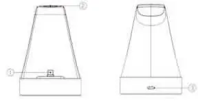 TQCD02L Charging Stand components