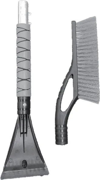 VEVOR 2-in-1 Snow Brush components