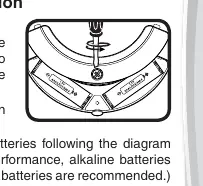 Battery compartment diagram