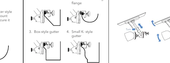 Compatible gutter types