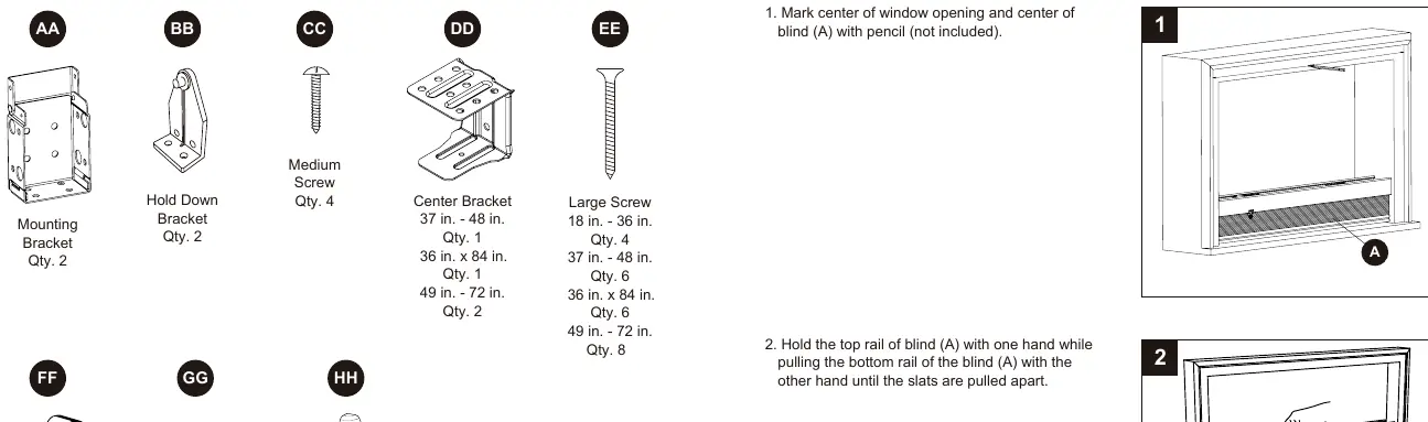 Hardware contents list