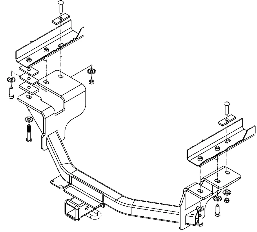 Hitch assembly diagram