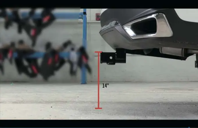 Trailer hitch assembly diagram