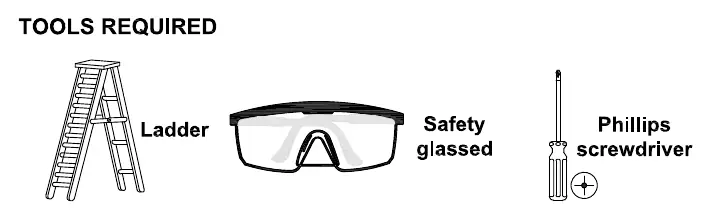 Required tools for installation