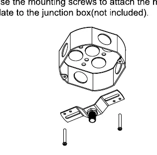 Step 2: Attach mounting plate