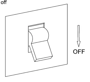 Step 1: Power off