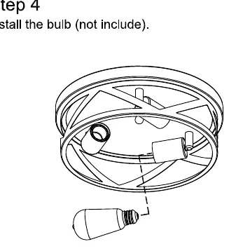 Step 4: Install bulb