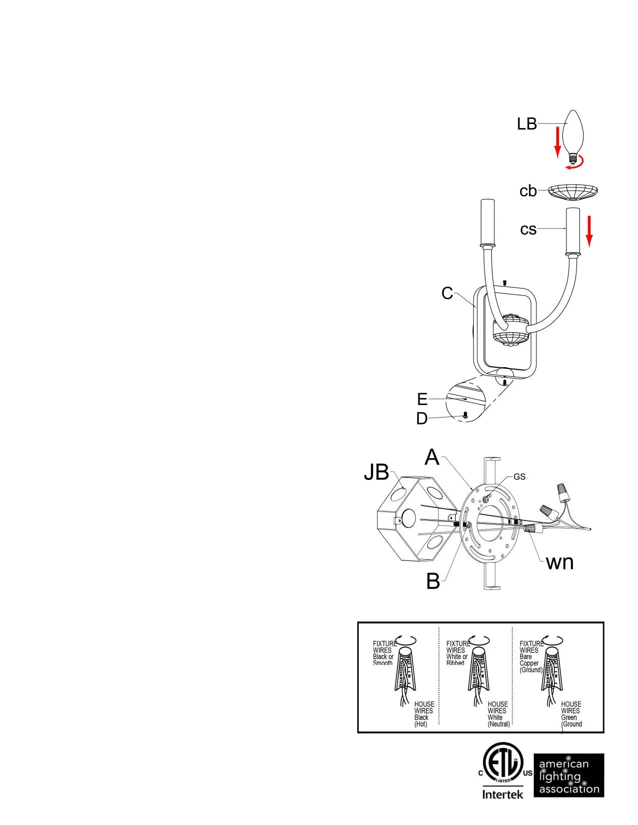 Installation and wiring diagram