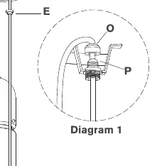 Diagram 1: Wiring and collar assembly details