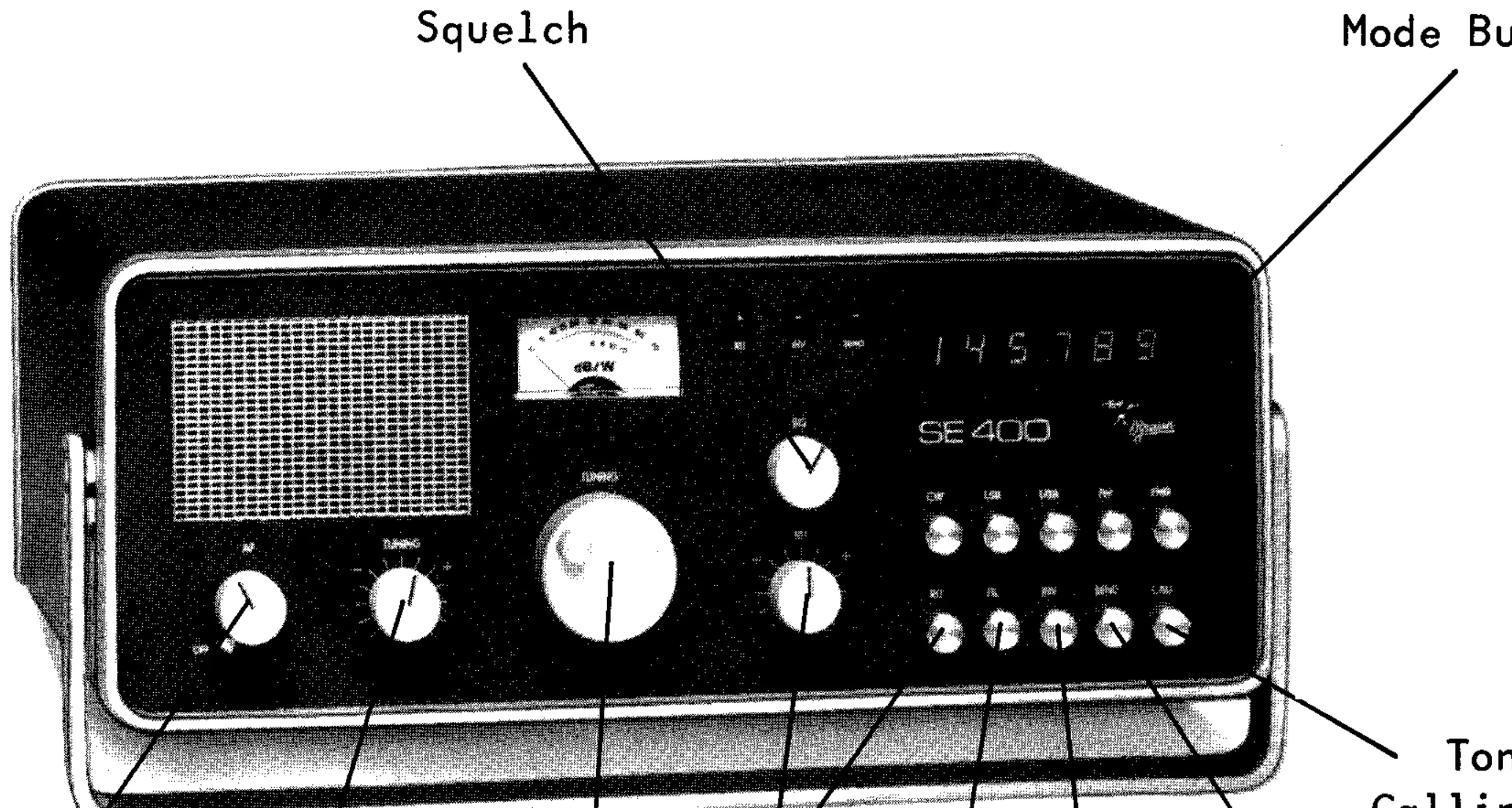 Front panel controls