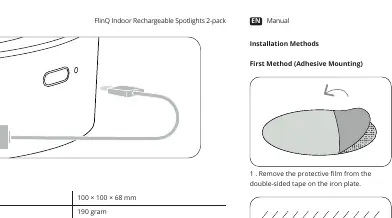 Adhesive mounting method