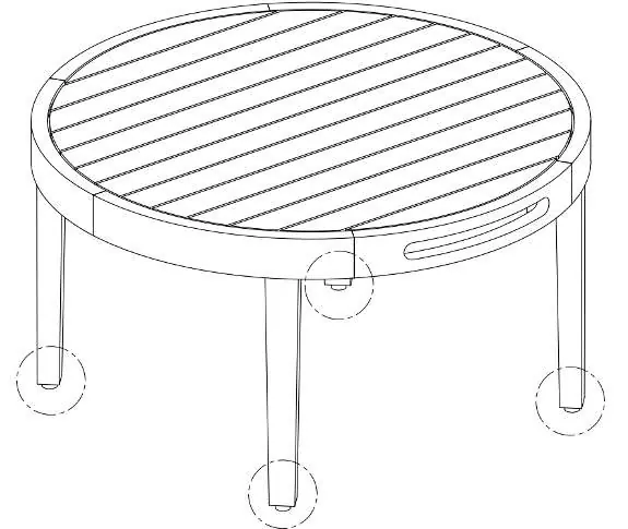 Leveling the table