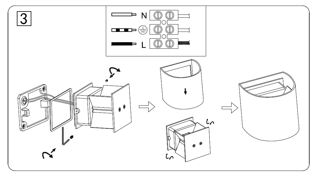 Wiring and assembly diagram