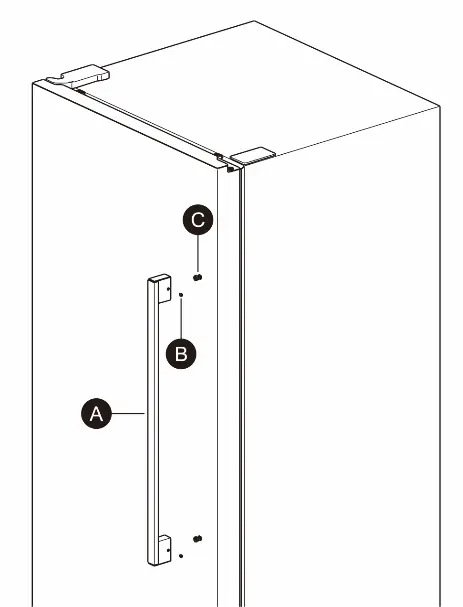 Handle installation