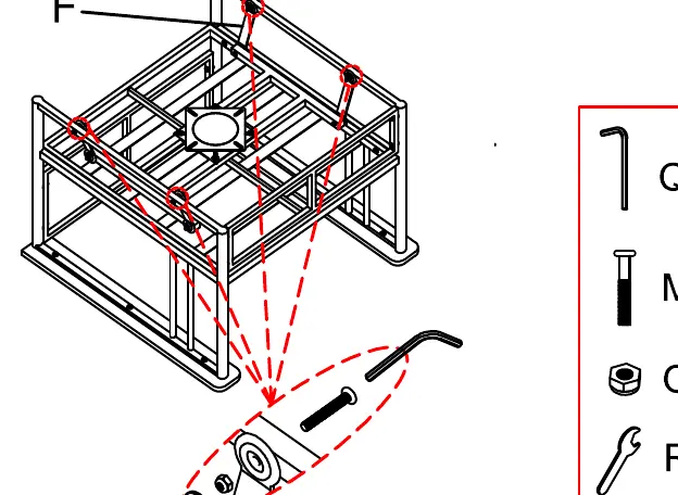 Step 6: Attaching U-shape fitting.