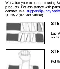 Step 1: Lay Wrist Weight facing down on flat surface.