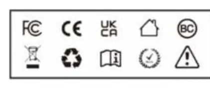 Regulatory compliance icons