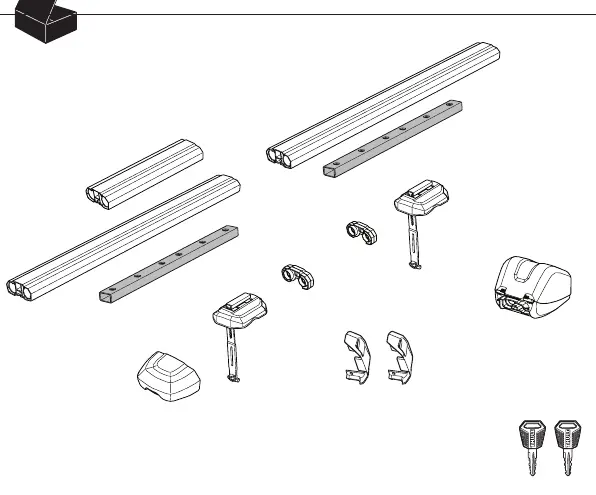 Parts list and hardware identification