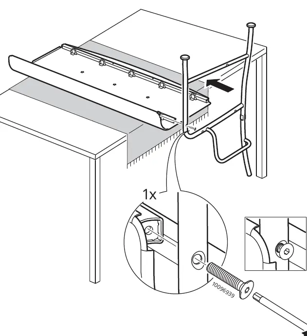 Step 1: Initial frame assembly