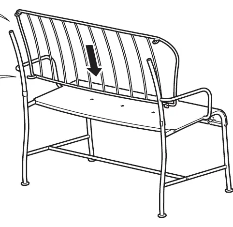 Step 7: Attaching the backrest
