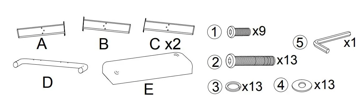 Parts and hardware identification