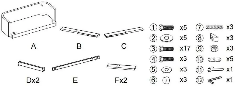 Parts and hardware overview