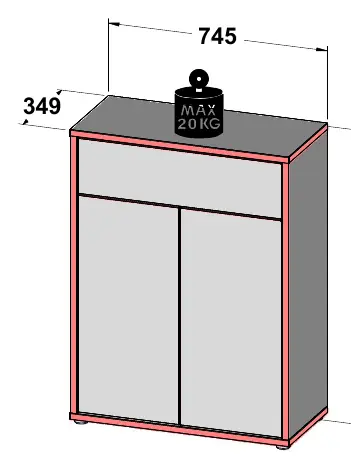 Product dimensions overview