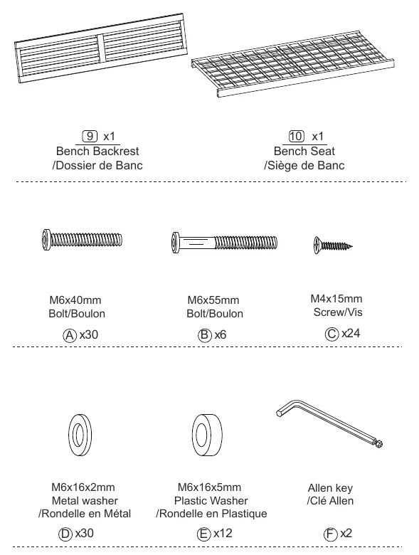 Device parts diagram with labels