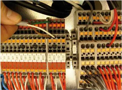 Communication cable wiring