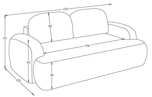 Sofa dimensions