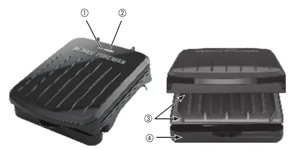 Grill components diagram
