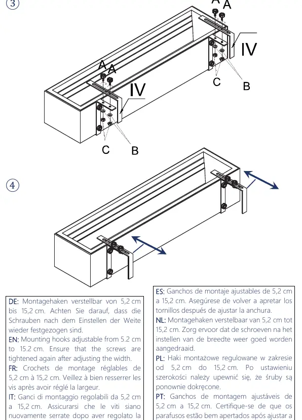 Assembly Steps 3 and 4