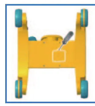 Battery compartment location