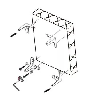 Leg installation