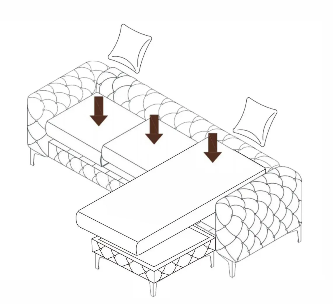 Chaise configuration
