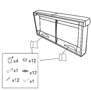 Parts and hardware list