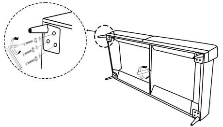 Leg assembly step