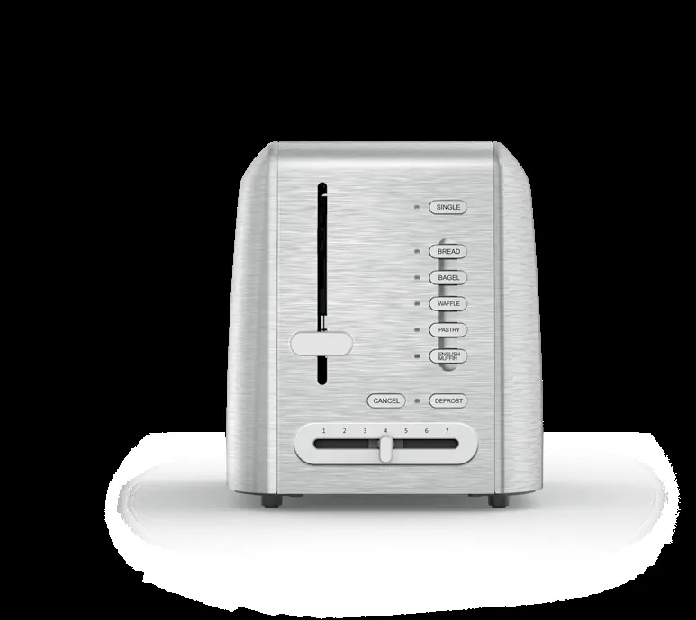 Cuisinart Custom Select 2-Slice Toaster control panel