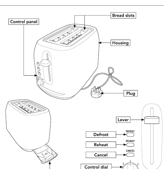 Parts identification diagram
