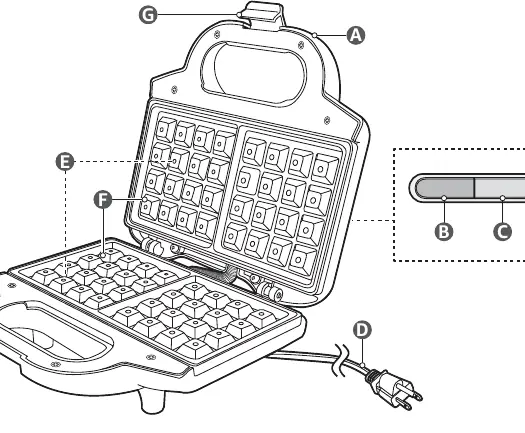 Appliance parts diagram