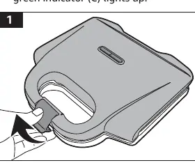 Unlocking the appliance