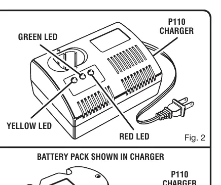 Battery charging setup