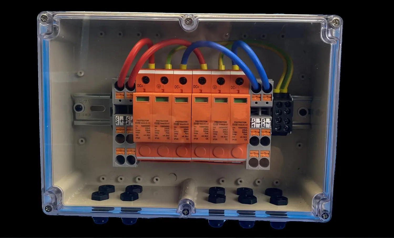 FBT 2-String Profiline Solar Generator Connection Box